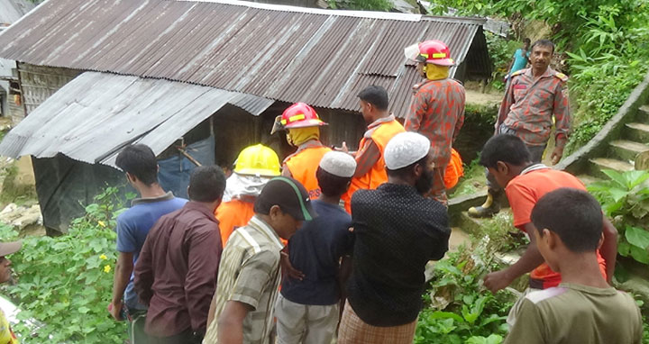 ফের পাহাড় ধস: ঝুঁকিপূর্ণ স্থানে বসবাসকারীদের সরিয়ে নেয়া হচ্ছে