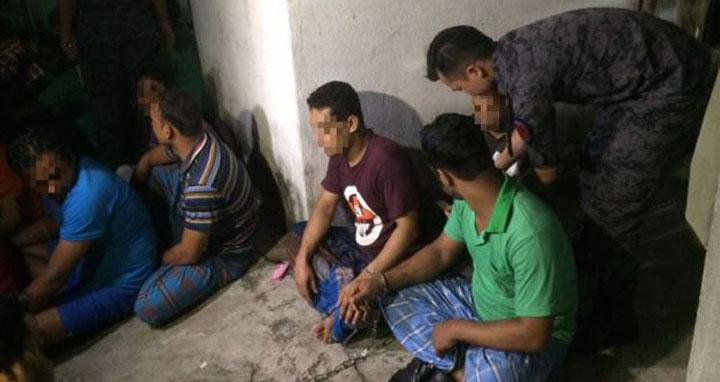 মালয়েশিয়ায় বাংলাদেশিসহ ৫১ অবৈধ অভিবাসী আটক