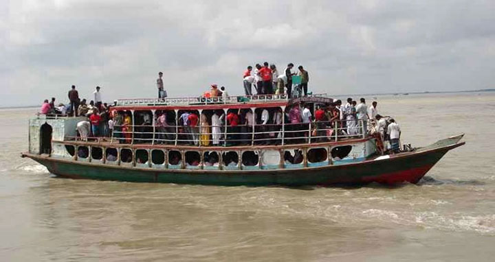 দৌলতদিয়া-পাটুরিয়া রুটে লঞ্চ চলাচল বন্ধ