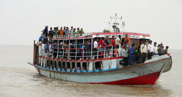 দৌলতদিয়া-পাটুরিয়া নৌ রুটে লঞ্চ চলাচল শুরু