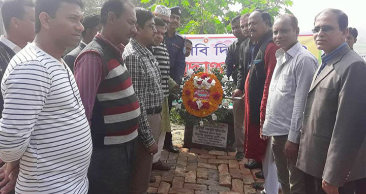 হোসেনপুরে শহীদ বুদ্ধিজীবী দিবস পালিত