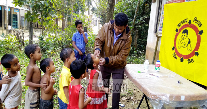 শিবপুর ভিটামিন ‘এ’ প্লাস ক্যাপসুল ক্যাম্পেইন উদ্বোধন