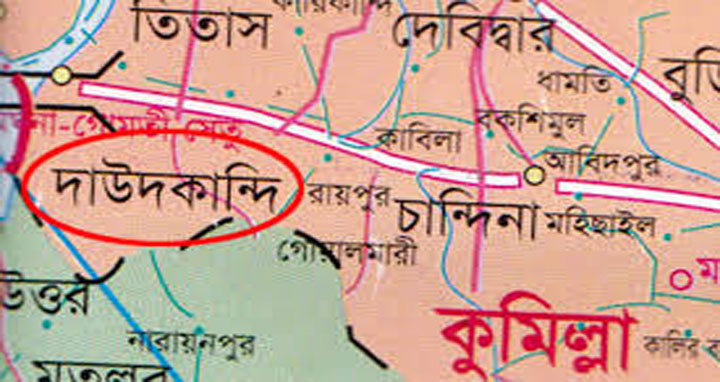 দাউদকান্দিতে টিভিএস মোটরসাইকেলের শো-রোম উদ্বোধন