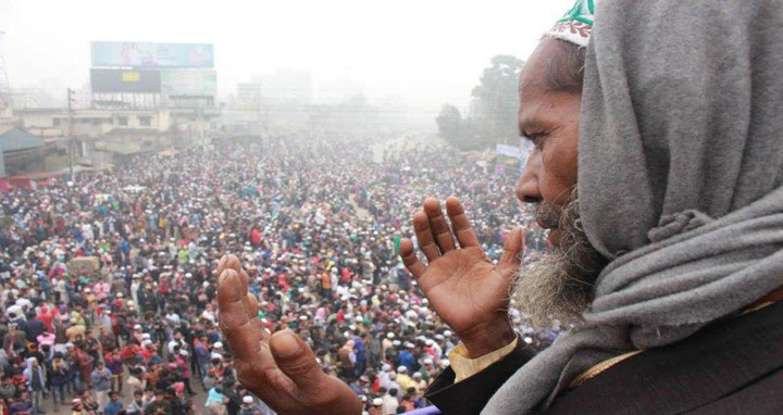 আখেরি মোনাজাতে শেষ হলো বিশ্ব ইজতেমা