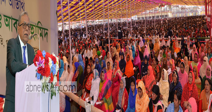 উন্নয়ন সম্ভাবনা কাজে লাগাতে রাষ্ট্রপতির আহ্বান