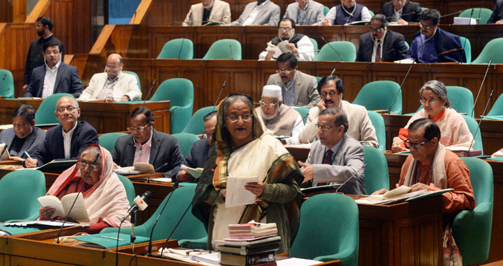 সংসদে নির্ধারিত প্রশ্নোত্তর পর্বে যা বললেন প্রধানমন্ত্রী