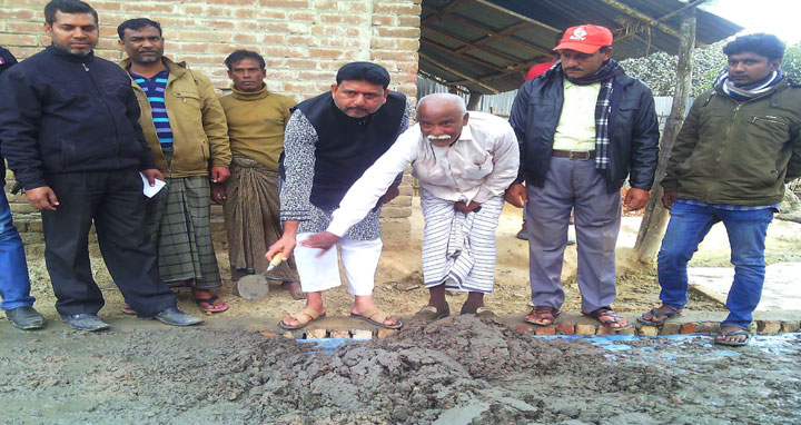 ক্ষেতলাল পৌরসভার উন্নয়ন কাজের শুভ সুচনা