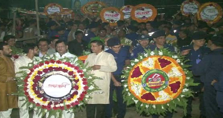 লক্ষ্মীপুরে গভীর শ্রদ্ধায় ভাষা শহীদদের স্মরণ