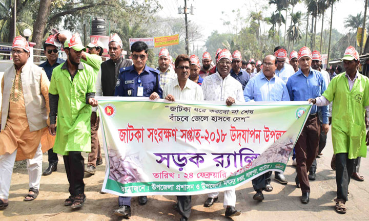 লালপুরে জাটকা সংরক্ষন সপ্তাহের উদ্বোধন