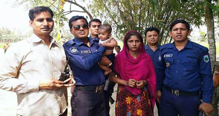 ঢাকা থেকে অপহৃত শিশু জয়পুরহাটে উদ্ধার, অপহরণকারী আটক