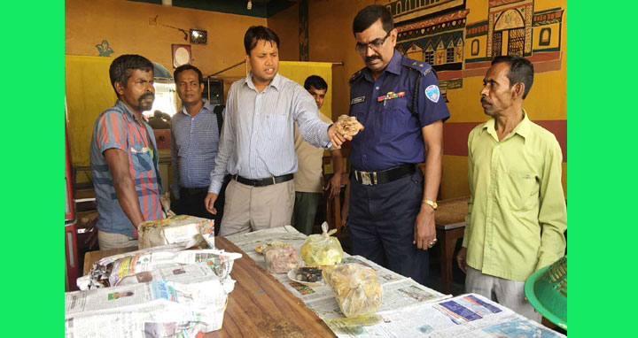 আখাউড়ায় ৩ ব্যবসায়ীকে ভ্রাম্যমাণ আদালতে জরিমানা