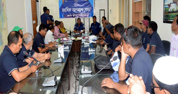 গাইবান্ধায় নবাগত পুলিশ সুপারের সাথে সাংবাদিকদের মতবিনিময়