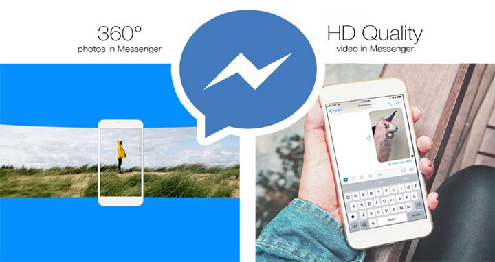 ম্যাসেঞ্জারে পাঠানো যাবে ৩৬০ ডিগ্রি ছবি এবং এইচডি ভিডিও!