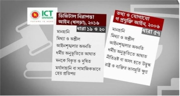 ডিজিটাল নিরাপত্তা আইনে কী রয়েছে?