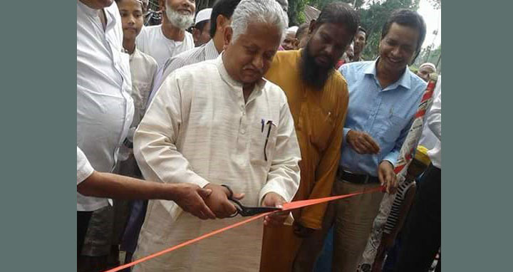 ছিটমহল দাশিয়ার ছড়ায় মসজিদের উদ্বোধন ও ক্লিনিকের ভিত্তি প্রস্থর স্থাপন