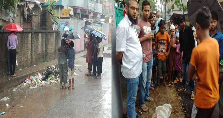 ময়মনসিংহে ডাস্টবিন ও ড্রেন থেকে ২ নবজাতকের মরদেহ উদ্ধার